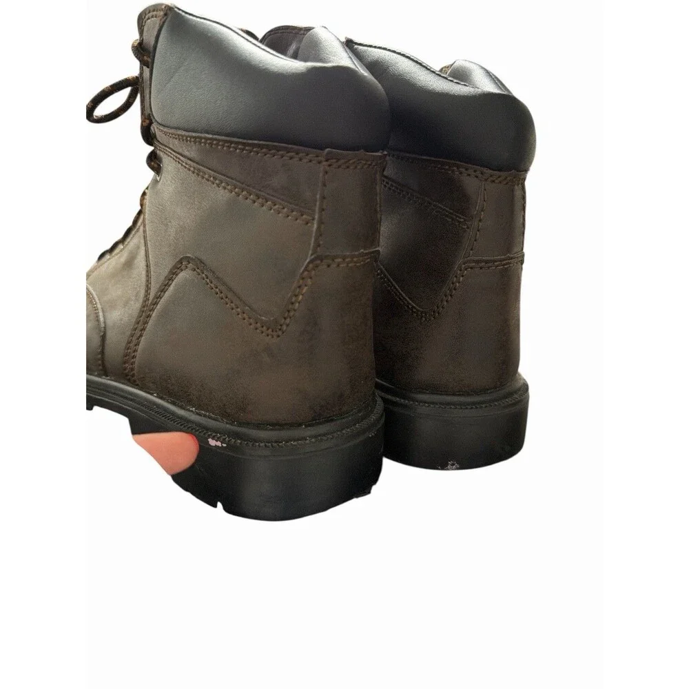 BRAHMA Men's Work Steel Toe Size‎ 11 Brown Leather Boot 28800794